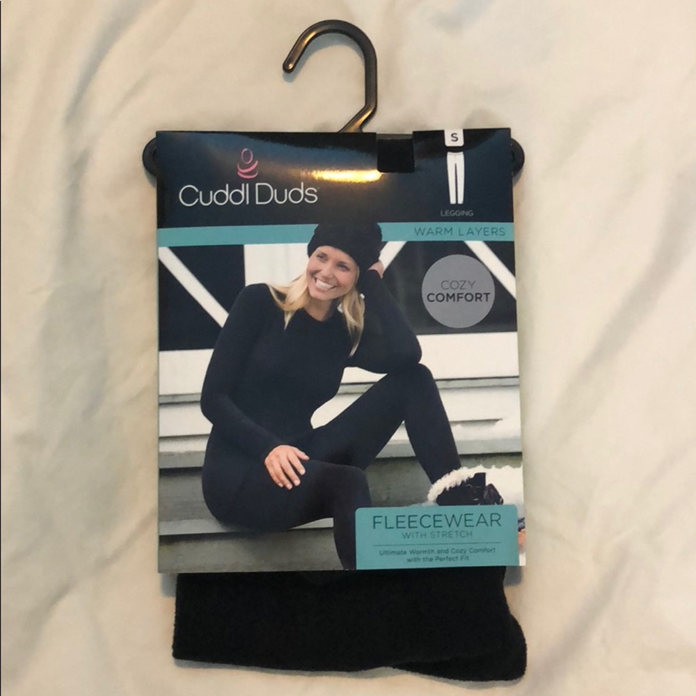 Black Fleece Leggings